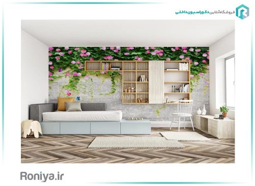 پوستر دیوار گل 3DF-245