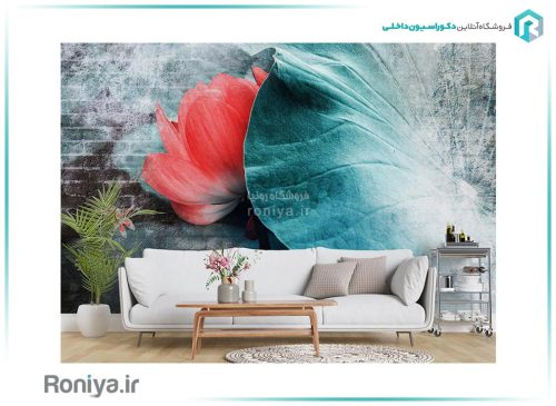 پوستر دیواری آبی فیروزه ای کد AB-64 4 پوستر دیواری آبی فیروزه ای کد AB-64