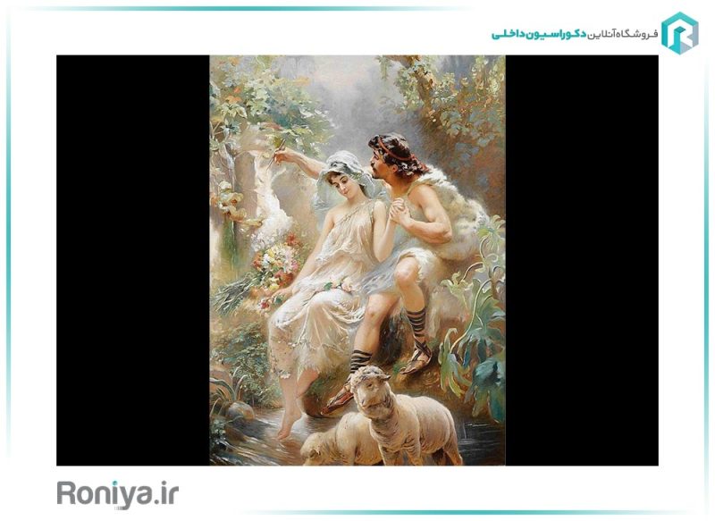 پوستر دیواری نقاشی عاشقانه RT-173