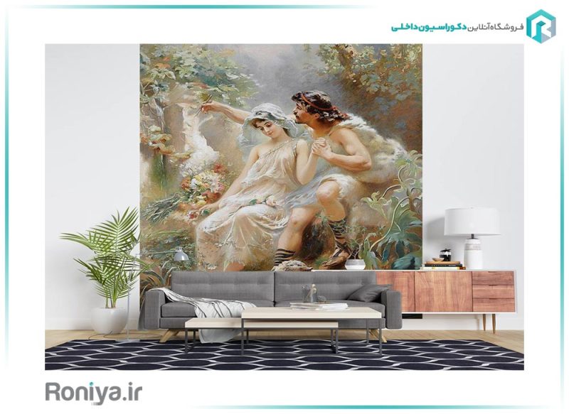 پوستر دیواری نقاشی عاشقانه RT-173