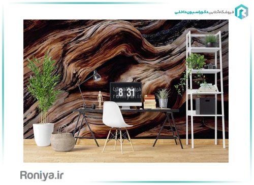پوستر دیواری چوب 3 پوستر دیواری رنگی
