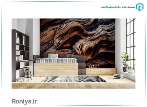 پوستر دیواری چوب 2 پوستر دیواری رنگی