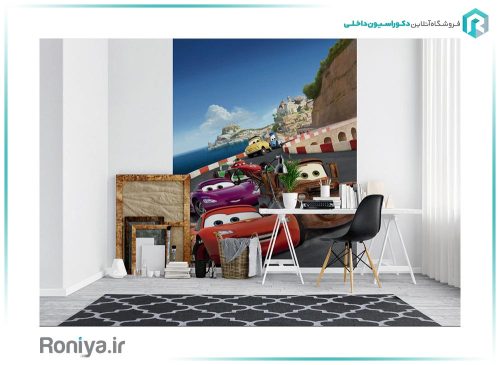 پوستر دیواری کارتون ماشینها CN-0114 2 پوستر دیواری کارتون ماشینها CN-0114