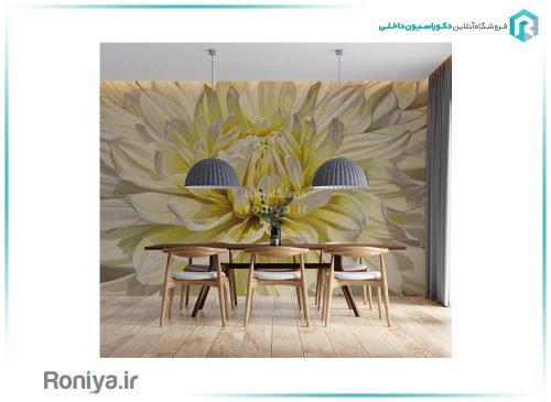 پوستر دیواری گل بزرگ 3DF-236 6 پوستر دیواری گل بزرگ 3DF-236