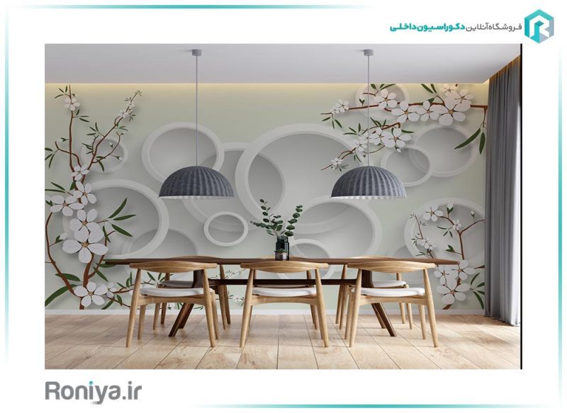 پوستر رنگ روشن سه بعدی 3DF-282