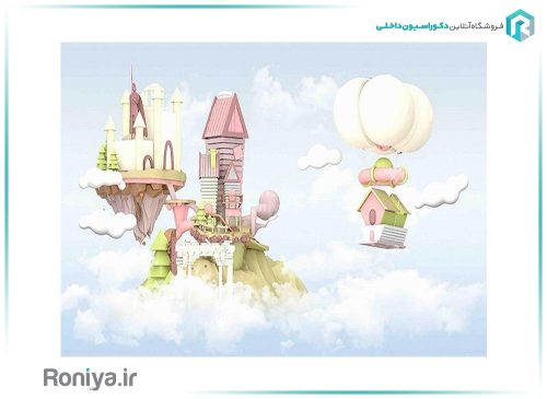 پوستر رویایی اتاق کودک CN-0101 2 پوستر رویایی اتاق کودک CN-0101