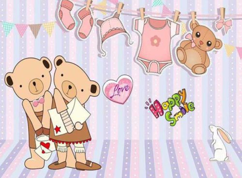 پوستر سه بعدی اتاق خواب بچه CN-0100 3 پوستر سه بعدی اتاق خواب بچه CN-0100