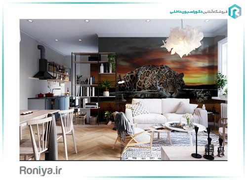 پوستر سه بعدی پلنگ 3DF-338 4 پوستر سه بعدی پلنگ 3DF-338