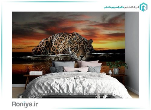 پوستر سه بعدی پلنگ 3DF-338 3 پوستر سه بعدی پلنگ 3DF-338