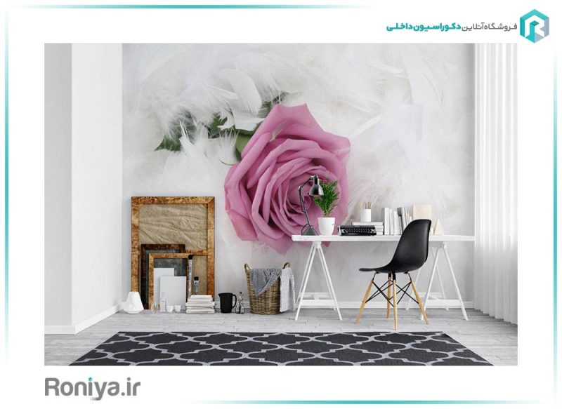 پوستر سه بعدی رز یاسی 3DF-330