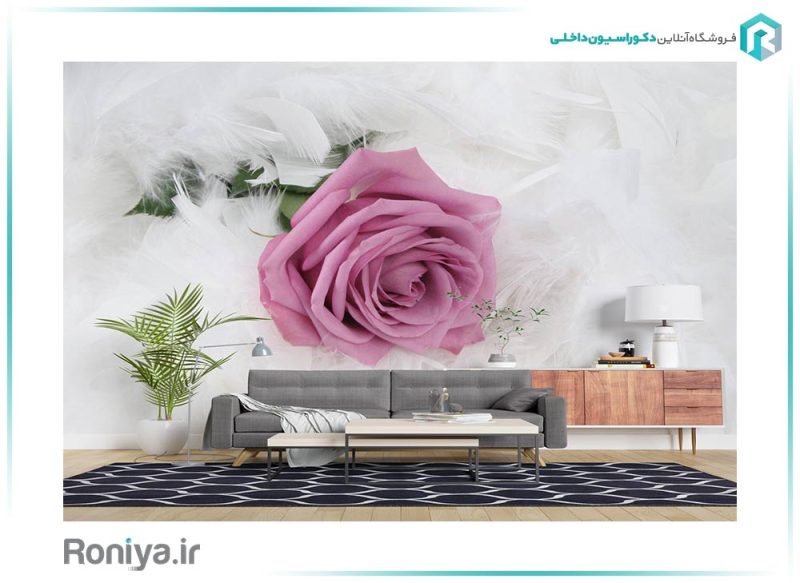 پوستر سه بعدی رز یاسی 3DF-330