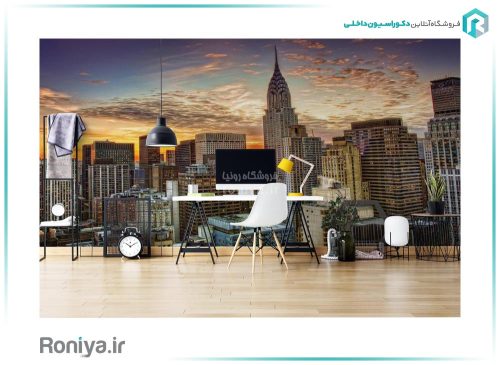 پوستر سه بعدی شهر 3DF-243