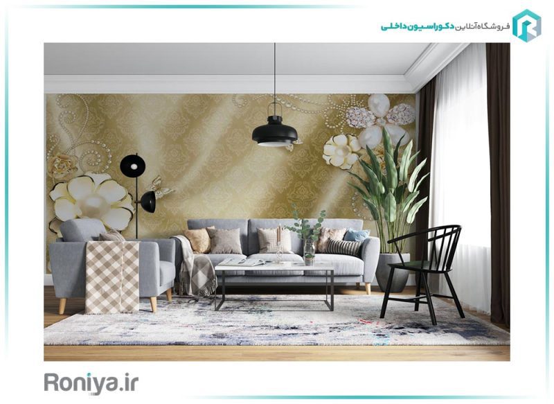 پوستر سه بعدی طلائی 3DF-299 4 پوستر سه بعدی طلائی 3DF-299