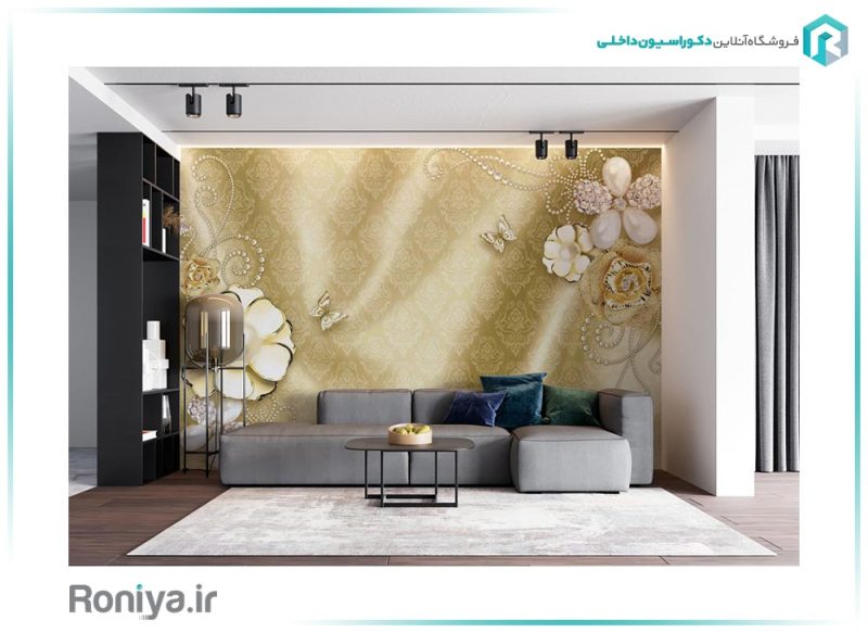 پوستر سه بعدی طلائی 3DF-299 2 پوستر سه بعدی طلائی 3DF-299