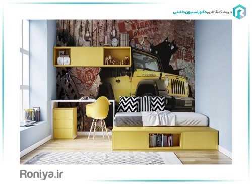 پوستر سه بعدی ماشین 3DF-309 3 پوستر سه بعدی ماشین 3DF-309