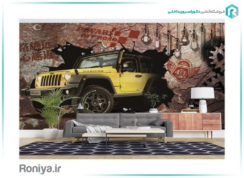 پوستر سه بعدی ماشین 3DF-309 2 پوستر سه بعدی ماشین 3DF-309