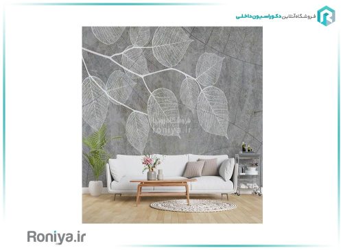 پوستر سه بعدی مدرن طوسی 3DF-273 4 پوستر سه بعدی مدرن طوسی