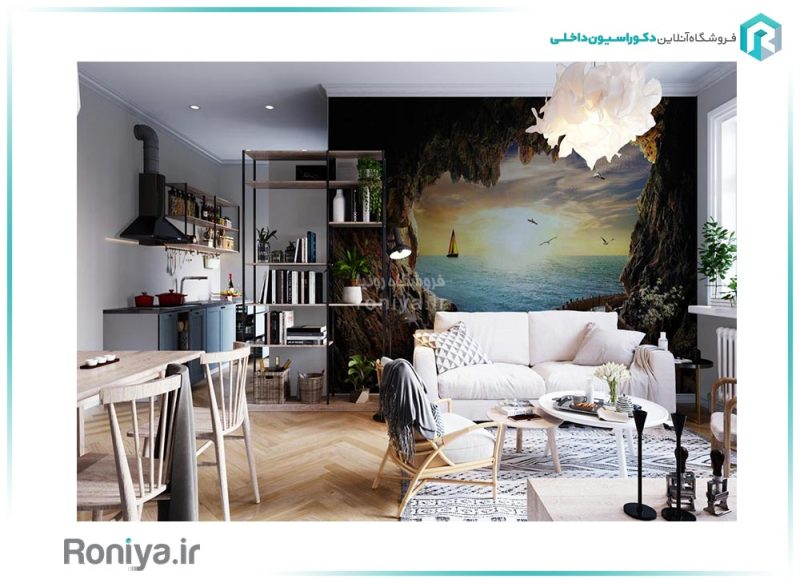 پوستر سه بعدی منظره دریا NT-188 4 پوستر سه بعدی منظره دریا NT-188