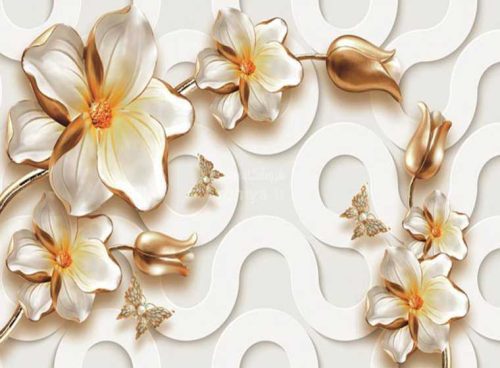 پوستر سه بعدی گل نرگس 3DF-271 7 پوستر سه بعدی گل نرگس 3DF-271