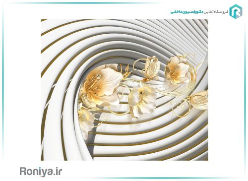 پوستر سه بعدی گل 3DF-275 5 پوستر سه بعدی گل