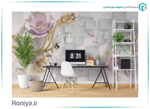 پوستر سه بعدی گل 3DF-306 2 پوستر سه بعدی گل 3DF-306