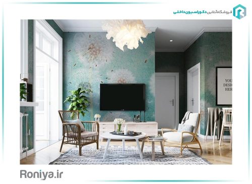 پوستر قاصدک سفید 3DF-310 4 پوستر قاصدک سفید 3DF-310