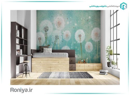 پوستر قاصدک سفید 3DF-310 2 پوستر قاصدک سفید 3DF-310