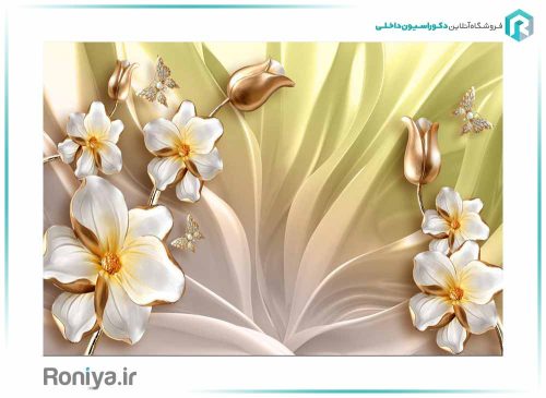 پوستر گل برجسته 3DF-315 4 پوستر گل برجسته 3DF-315