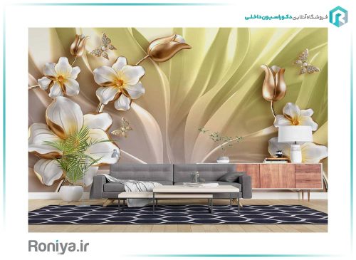 پوستر گل برجسته 3DF-315 2 پوستر گل برجسته 3DF-315