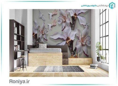 پوستر گل برجسته 3DF-316 2 پوستر گل برجسته 3DF-316