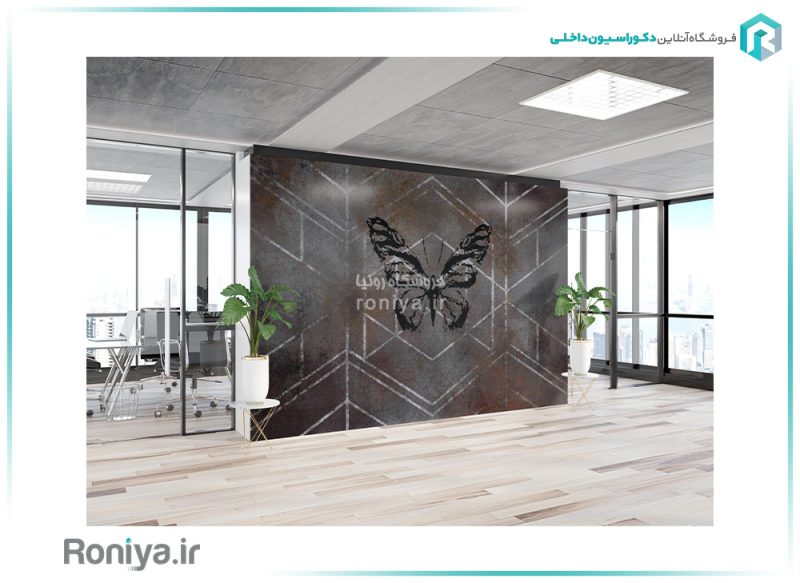 پوستر مدرن طرح پروانه RT-206