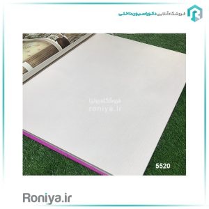 کاغذ دیواری ساده یاسی روشن کد 5520