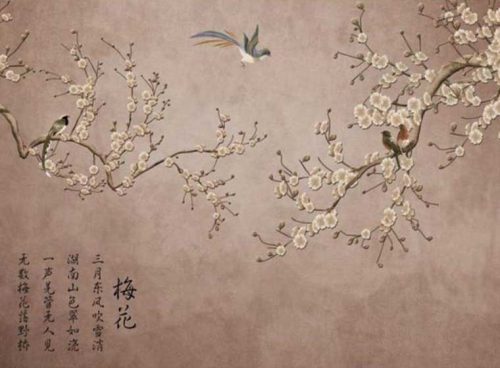 کاغذ دیواری سه بعدی عاشقانه 3DF-372 4 کاغذ دیواری سه بعدی عاشقانه 3DF-372