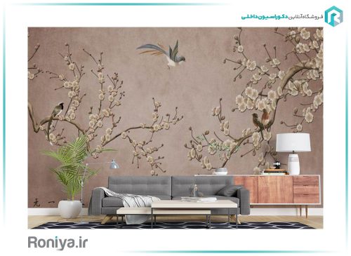 کاغذ دیواری سه بعدی عاشقانه 3DF-372 2 کاغذ دیواری سه بعدی عاشقانه 3DF-372