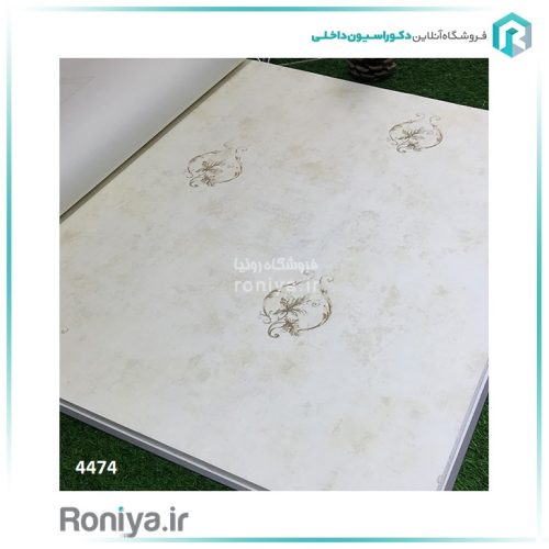 کاغذ دیواری طرح گل ریز کد 4474