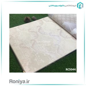 کاغذ دیواری گل داماسک محو