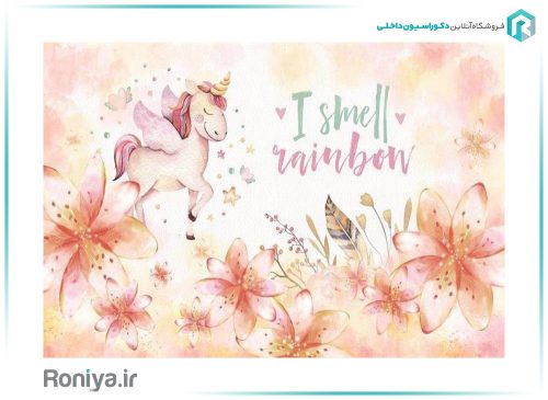 کاغذ سه بعدی اتاق کودک اسب تک شاخ CN-0153 2 کاغذ سه بعدی اتاق کودک اسب تک شاخ CN-0153