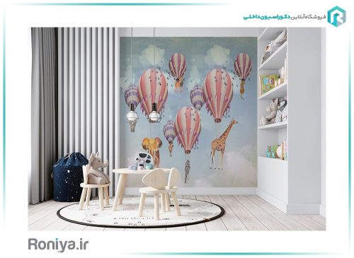 کاغذ دیواری شیک اتاق کودک CN-0116 3 کاغذ دیواری شیک اتاق کودک CN-0116