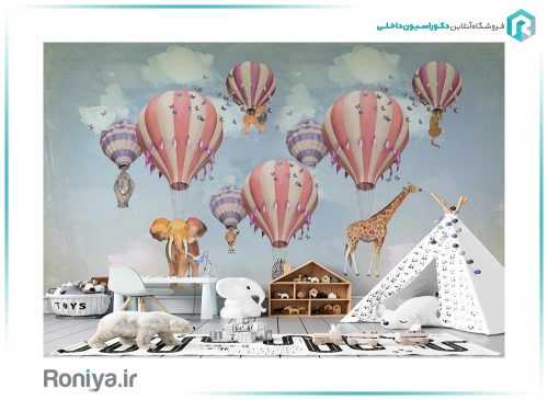 کاغذ دیواری شیک اتاق کودک CN-0116 2 کاغذ دیواری شیک اتاق کودک CN-0116