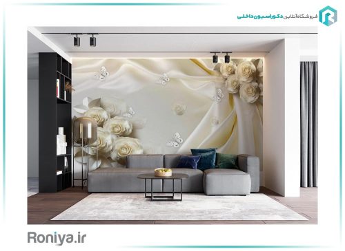 کاغذ دیواری پوستری اتاق زوج 3DF-305 4 کاغذ دیواری پوستری اتاق زوج 3DF-305