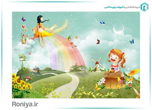 کاغذ پوستری برای اتاق کودک CN-0119 4 کاغذ پوستری برای اتاق کودک CN-0119