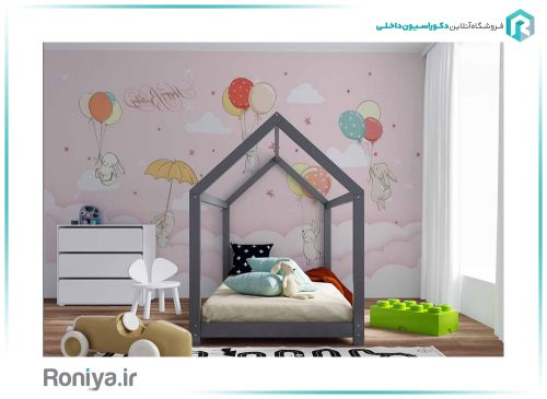 کاغذ دیواری پوستری طرح بادکنک CN-0141 2 کاغذ دیواری پوستری طرح بادکنک CN-0141