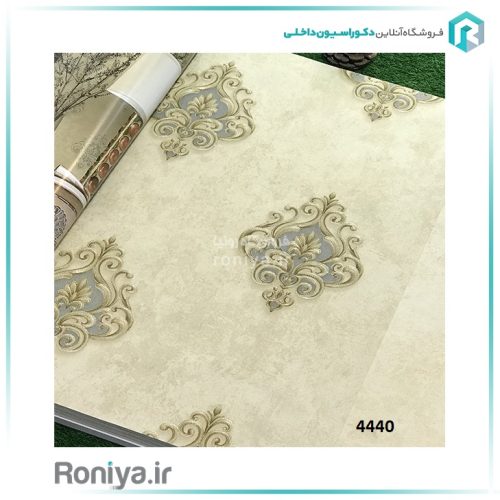 کاغذ دیواری کلاسیک داماسک کد 4440 4 کاغذ دیواری کلاسیک داماسک کد 4440