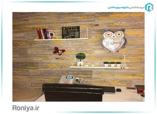 دیوارپوش دکوراتیو بتن پلیمری زرد و خاکستری WD-27 2 دیوارپوش دکوراتیو بتن پلیمری زرد و خاکستری WD-27