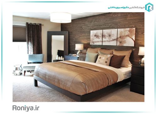 دیوارپوش دکوراتیو بتن پلیمری طرح چوب WD-36