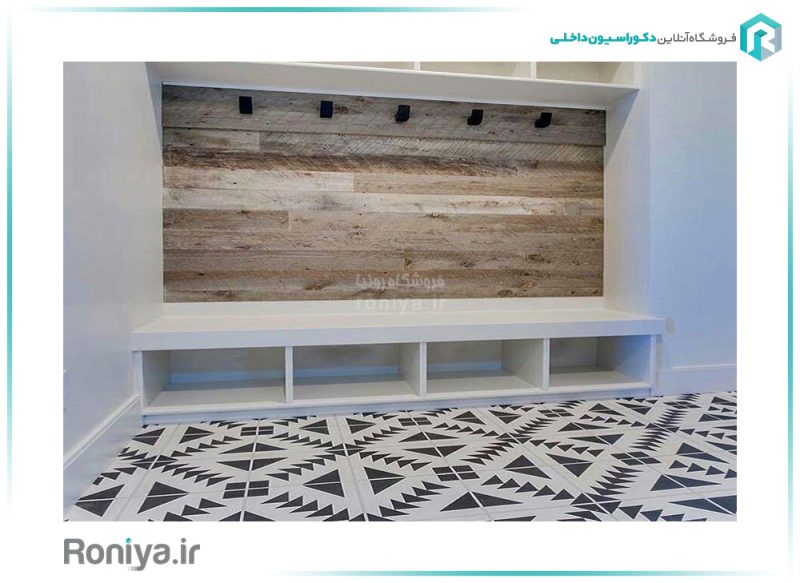 دیوارپوش دکوراتیو بتن پلیمری طرح چوب HM-25