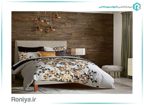 دیوارپوش دکوراتیو بتن پلیمری طرح چوب WD-36