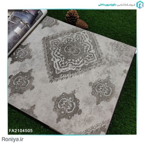 کاغذ دیواری گل داماسک محو کد FA2104504 5 کاغذ دیواری گل داماسک محو کد FA2104504