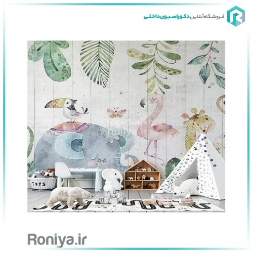 پوستردیواری اتاق کودکCN-0268 2 پوستردیواری اتاق کودکCN-0268