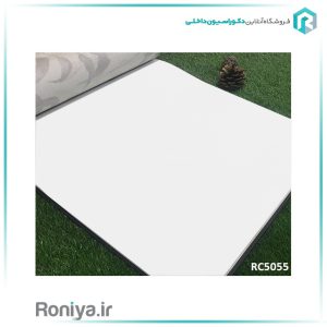 کاغذ دیواری ساده سفید کد RC5055